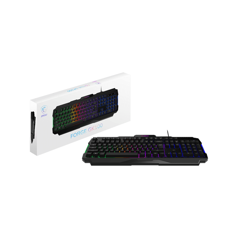 کیبورد گیمینگ ام اس آی FORGE GK100