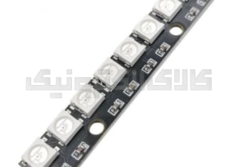 ماژول LED RGB خطی 8 تایی WS2812