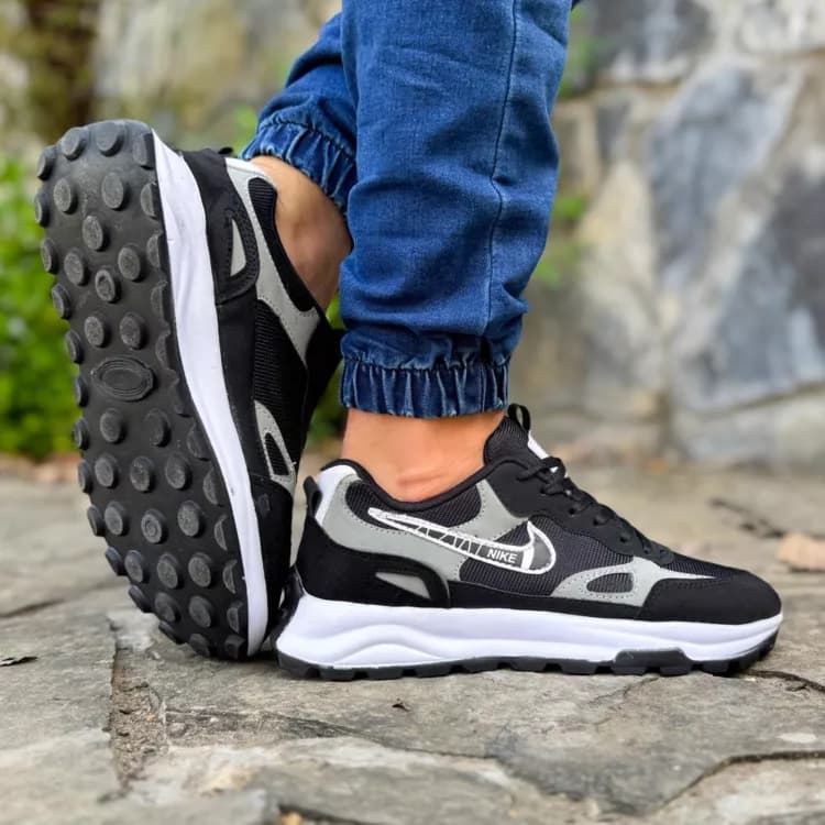 کتانی مردانه نایک مشکی کد 27839