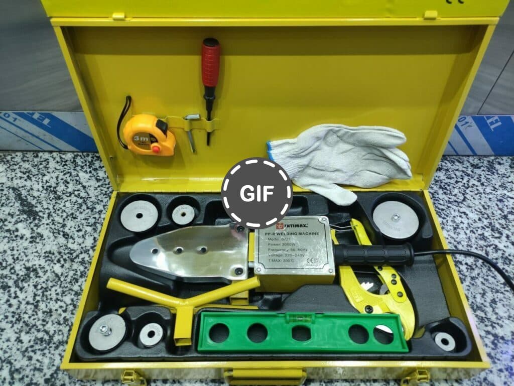 اتو لوله 2000 وات اینتی مکس با لوازم کامل مدل 0721