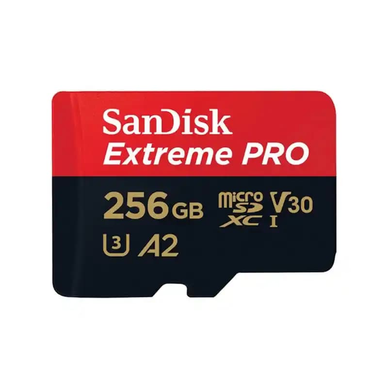رم میکرو 256 گیگ سن دیسک SanDisk Extreme Pro V30 U3 A2 C10 200MB/s