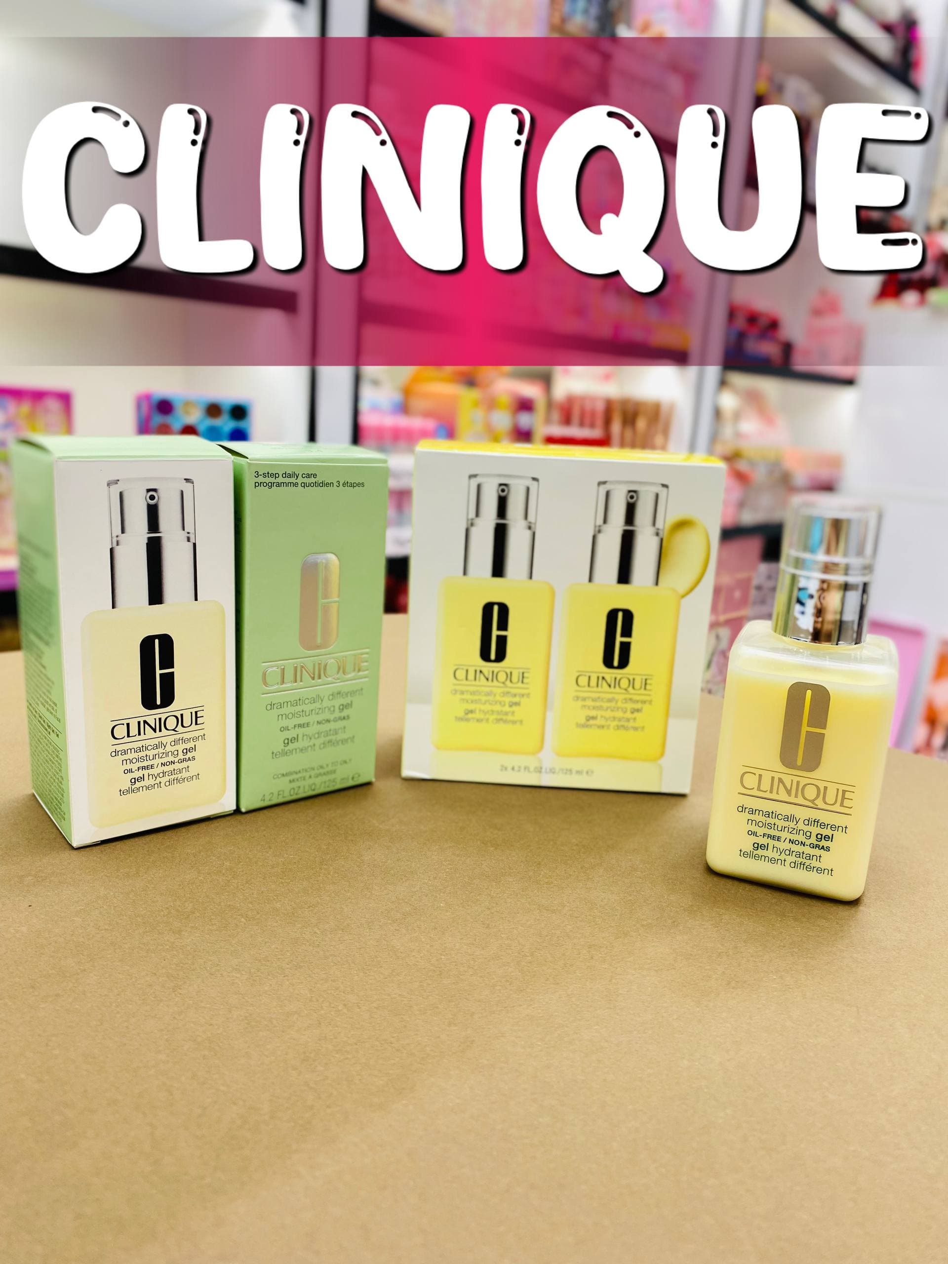 پک دو تایی ژل مرطوب کننده پوست چرب کلینیک