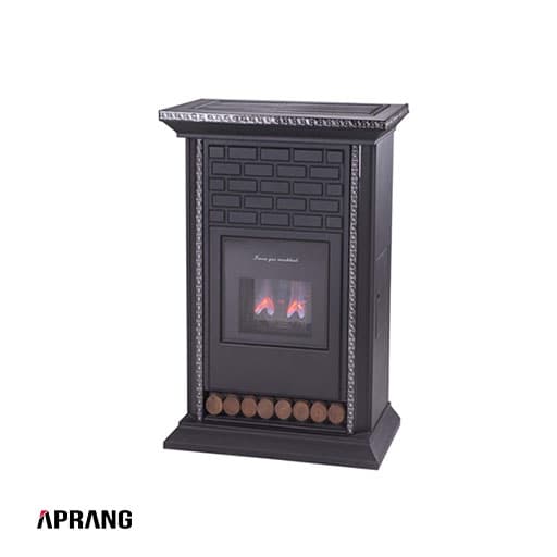 شومینه گازسوز ایمن گاز مشهد مدل آجرنما شادلین 17000