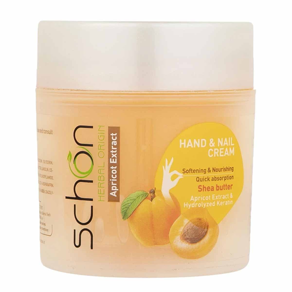 کرم دست و ناخن زردآلو و کراتین کاسه ای شون 150 میلی لیتر