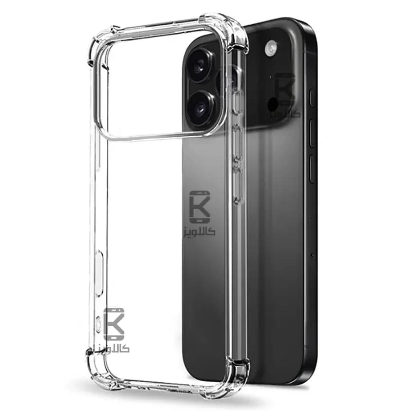 قاب ژله ای شفاف کپسول دار Apple iPhone 17 Pro