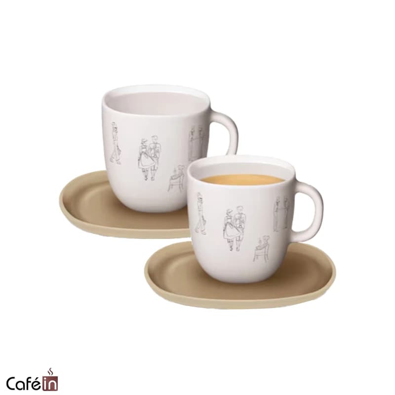 فنجان نسپرسو مدل لومه لانگو لیمیتد کارا تیل دو عددی