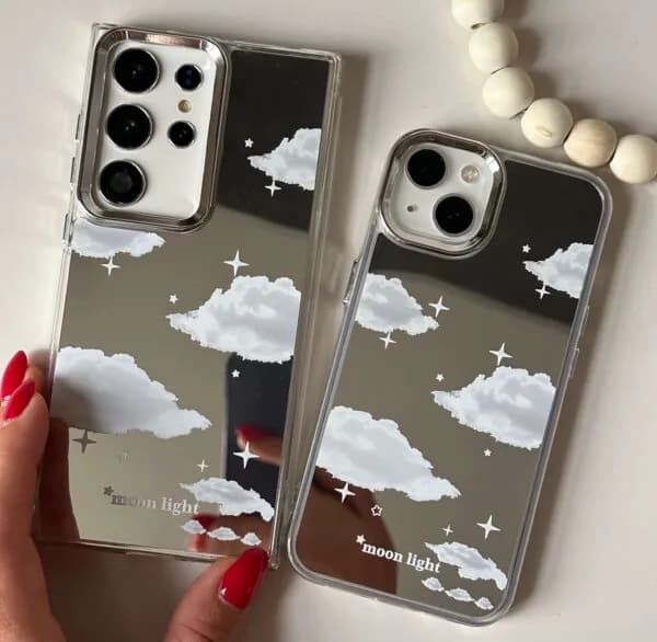 قاب ابرهای آیینه ای