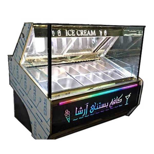 تاپینگ بستنی 12 لگن کیاصنعت مدل KR-T12