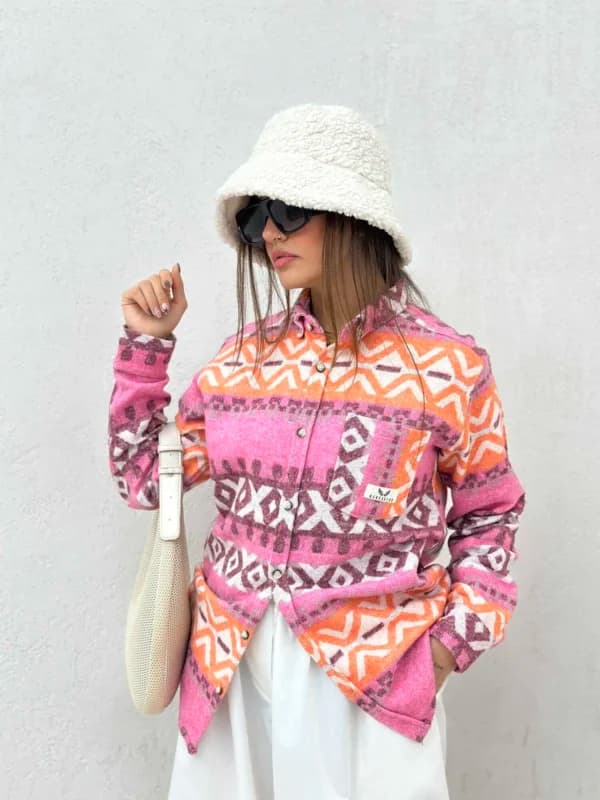 پیراهن طرحدار mava زنانه