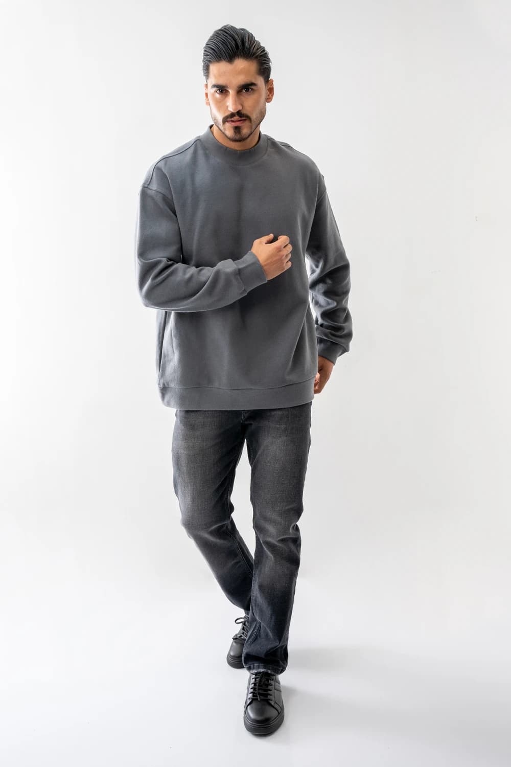 یقه سه سانت آستین بلند سلانیک مردانه