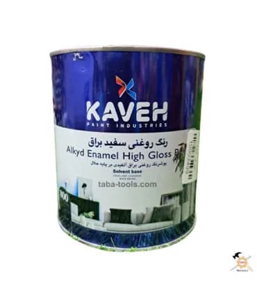 رنگ روغنی سفید براق کیلو سحر شیمی الوان