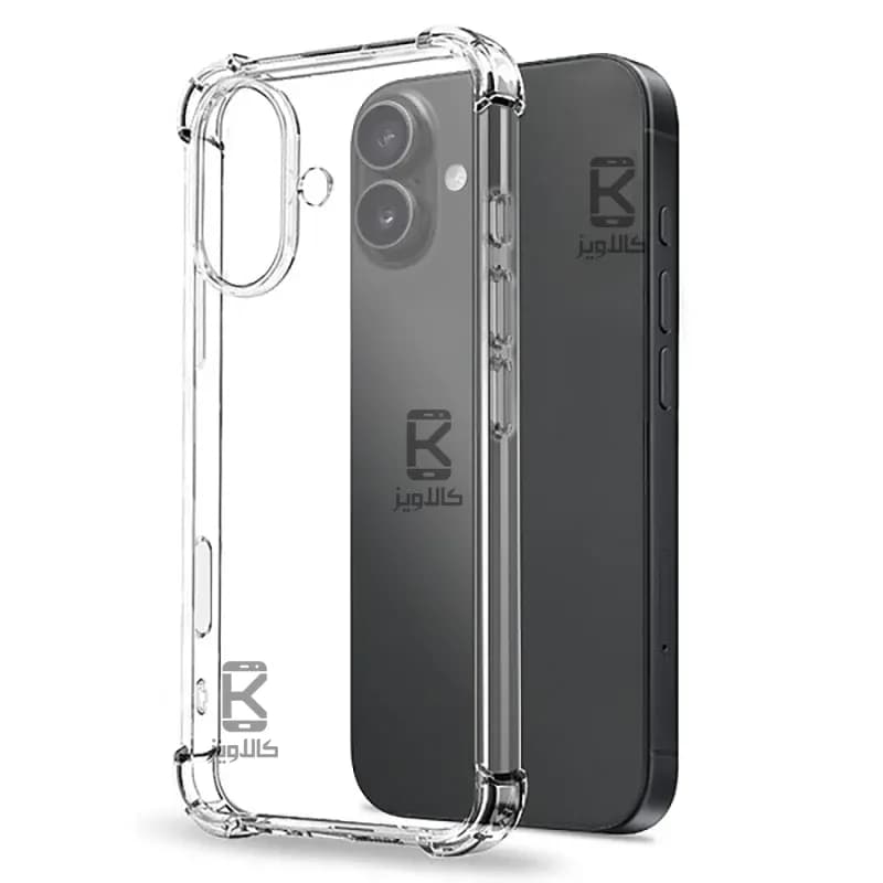 قاب ژله ای شفاف کپسول دار Apple iPhone 17