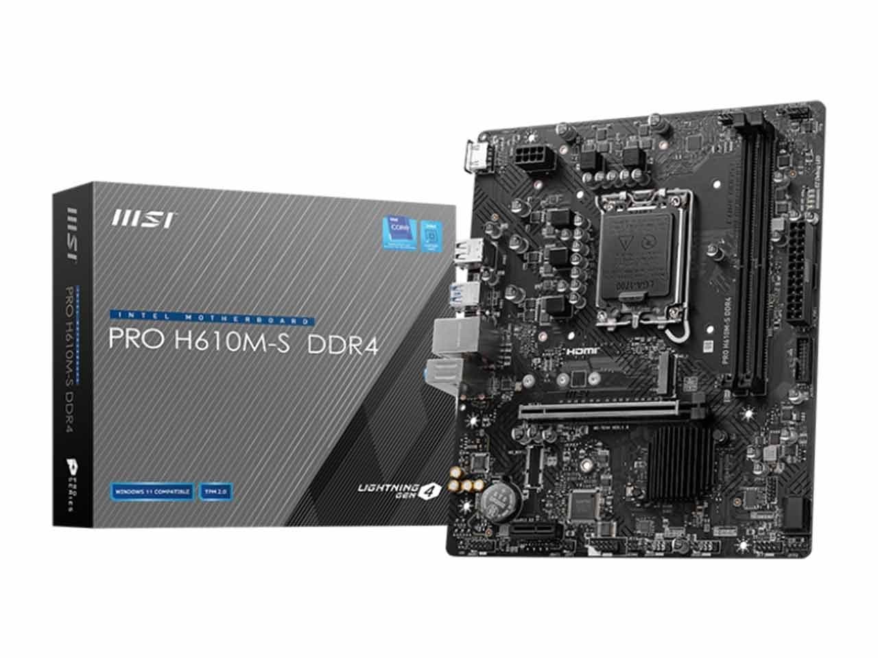 مادربرد ام اس آی مدل MSI PRO H610M-S DDR4