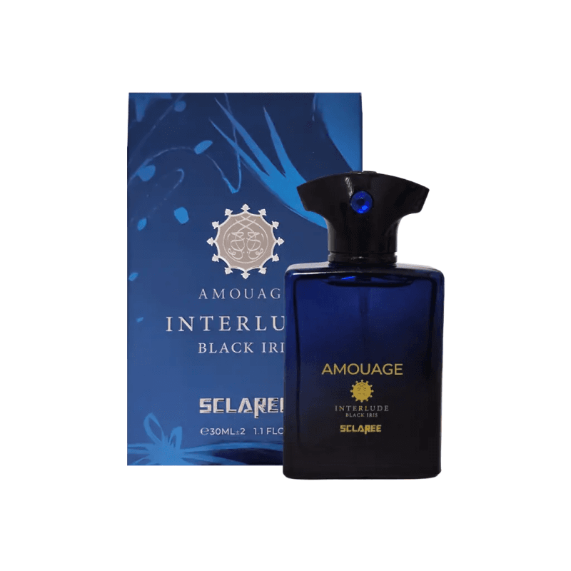 ادو پرفیوم مردانه اسکلاره مدل آمواج اینترلود بلک (Amouage Interlude Black) حجم 100 میلی لیتر