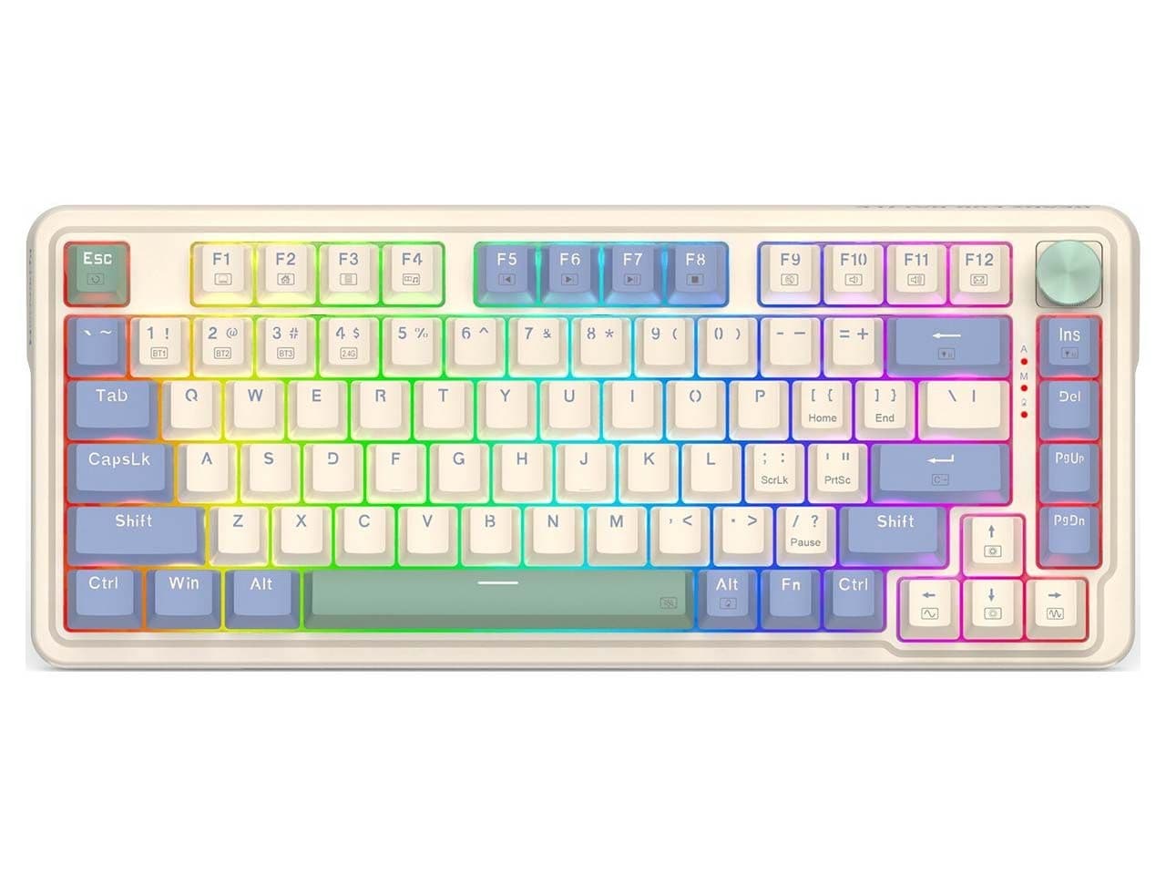 کیبورد مکانیکی ردراگون مدل Redragon K673 Pro RGB سوئیچ قرمز