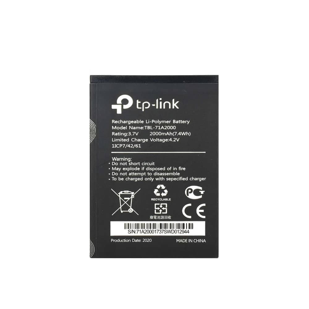 باتری اصلی مودم تی پی لینک TP-LINK M7300 با مدل فنی TBL-71A2000