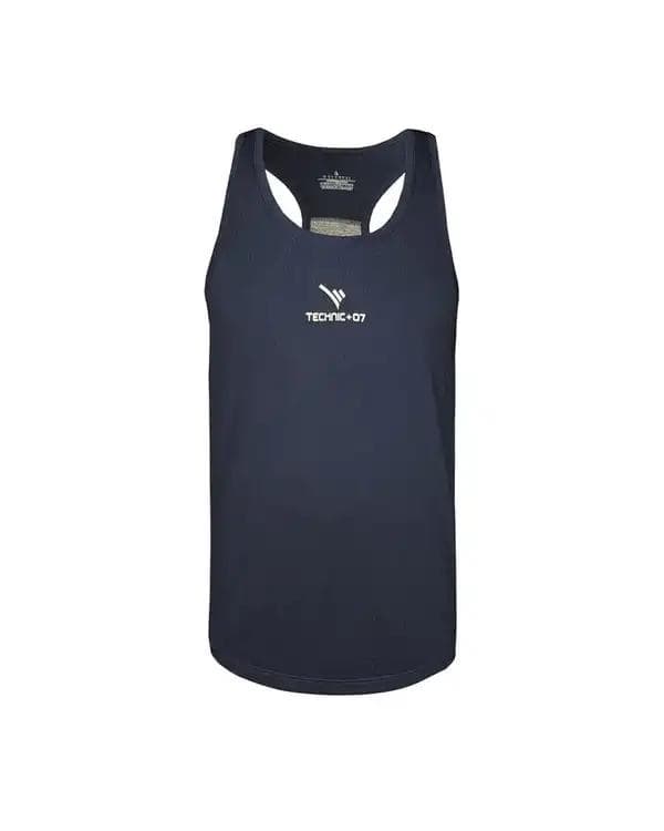 تاپ ورزشی مردانه سرمه ای تکنیک پلاس 07 کد TS-162-SO