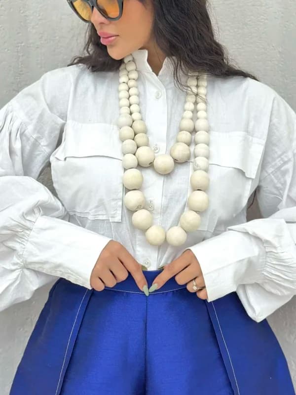 گردنبند دو بند بوهو