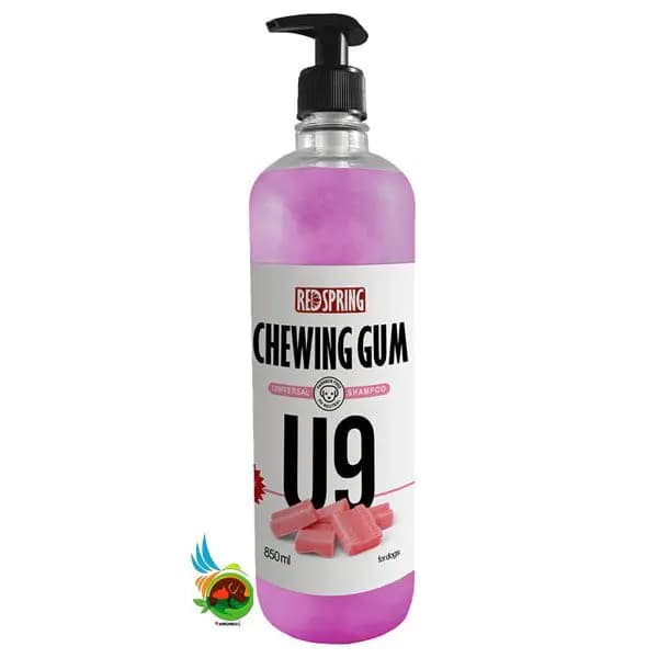 شامپو روزانه مخصوص سگ رد اسپرینگ مناسب انواع مو با رایحه آدامس (مدل U9) Redspring chewing gum shampoo وزن ۸۵۰ گرم