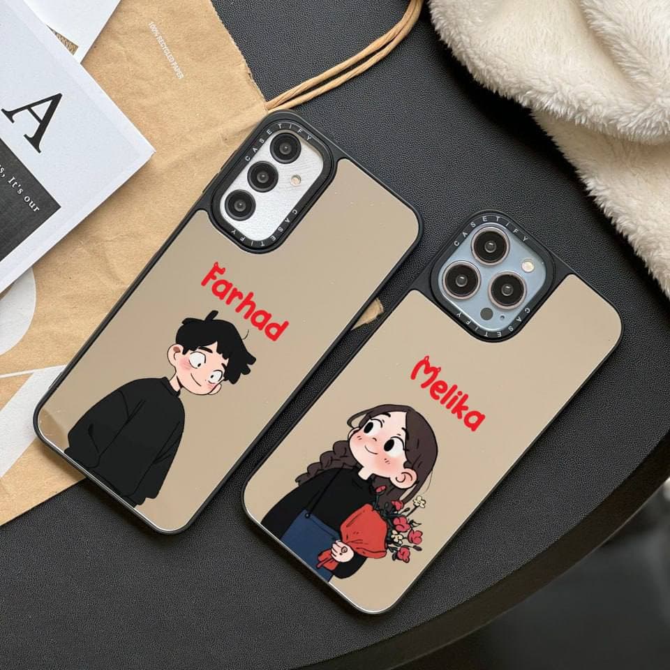 قاب طرحدار آینه ایی کد 015