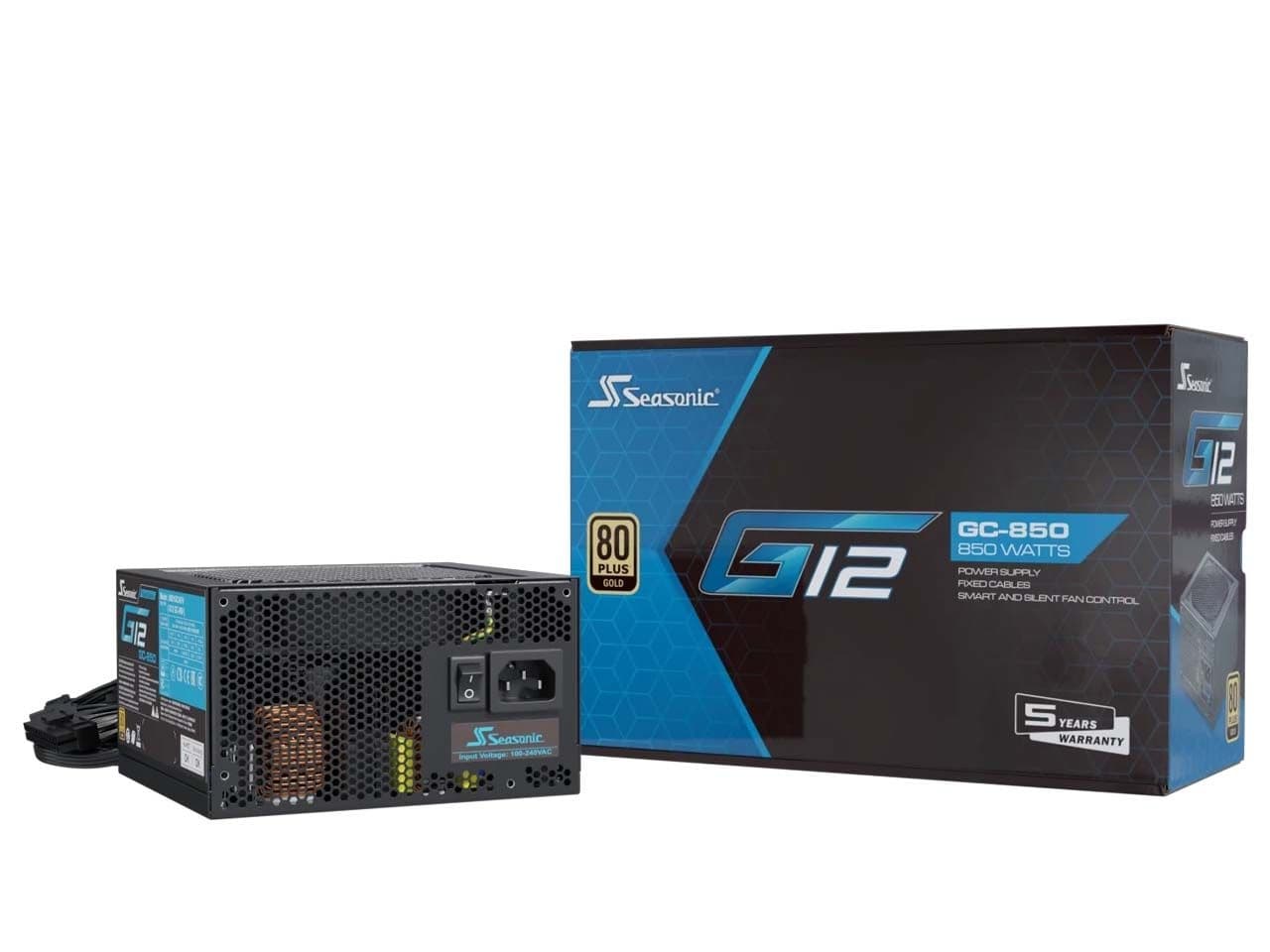 پاور کامپیوتر 850 وات سی سونیک مدل GOLD G12 GC