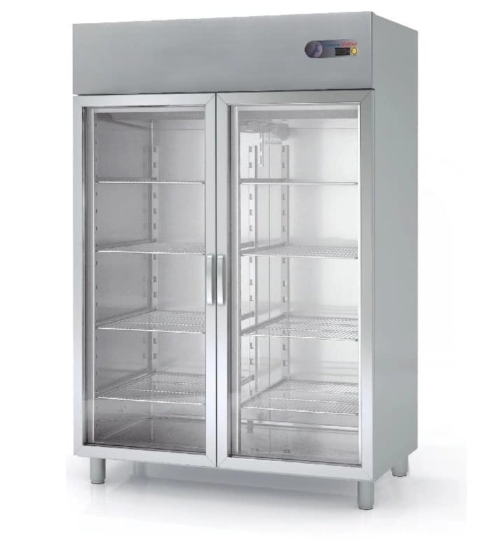 یخچال دو درب صنعتی فروشگاهی
