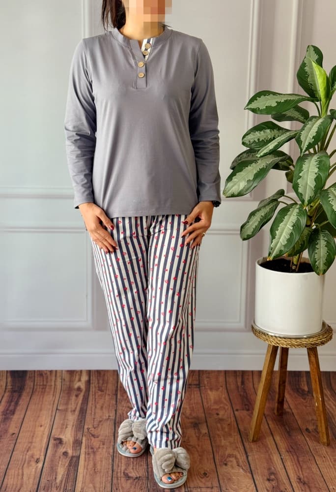 ست بلوز شلوار آبتین کد1074