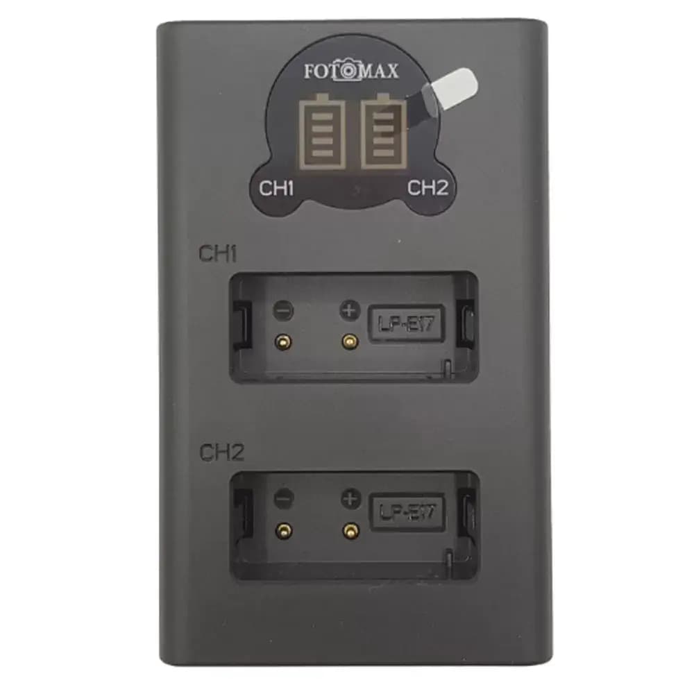 شارژر باتری لیتیومی فوتومکس Fotomax Battery Charger for LP-E17