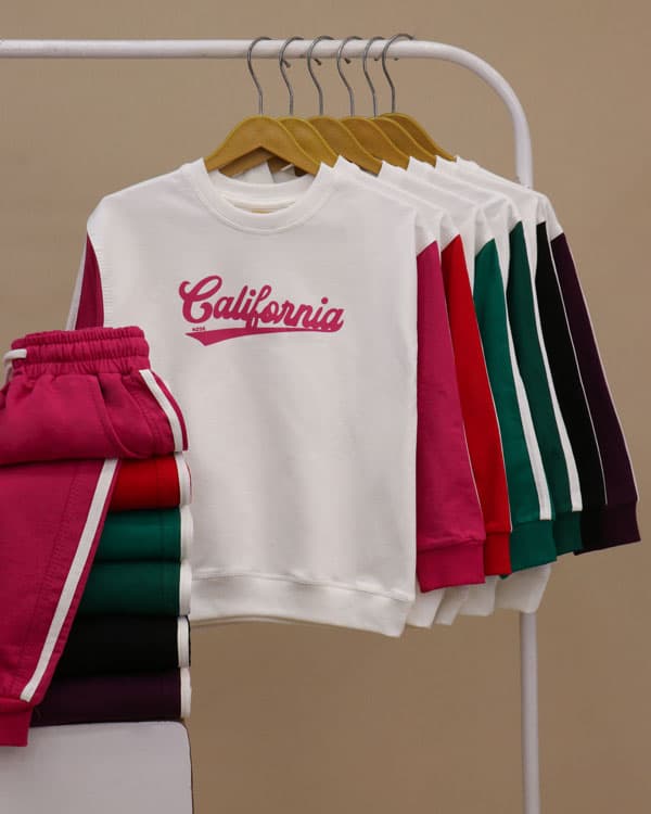 بلوز شلوار بگ استایل California NZDE