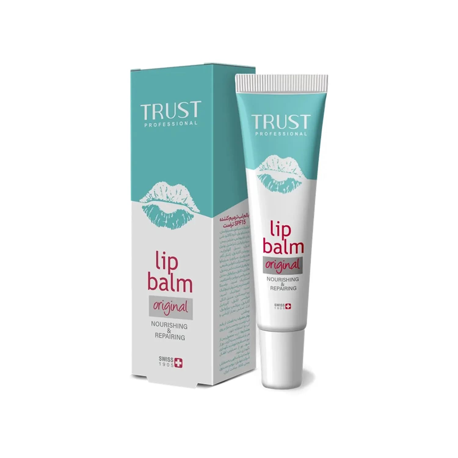 بالم لب ترمیم کننده تراست حجم 15 میلی لیتر