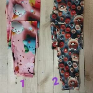 شلوار مخمل سه بعدی دخترانه سایز 90