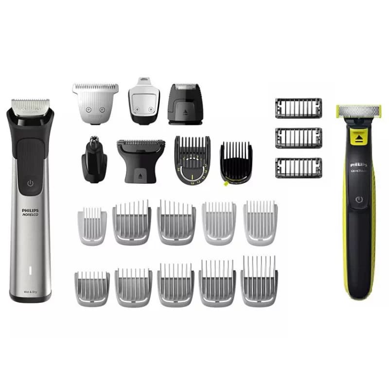 ماشین اصلاح موی صورت و بدن فیلیپس مدل MG9510 به همراه ماشین اصلاح وان بلید