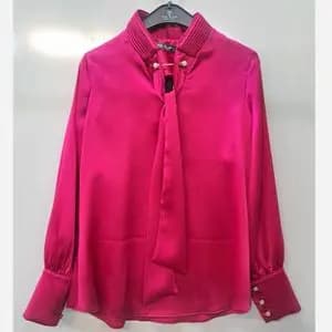 شومیز یقه کرواتی