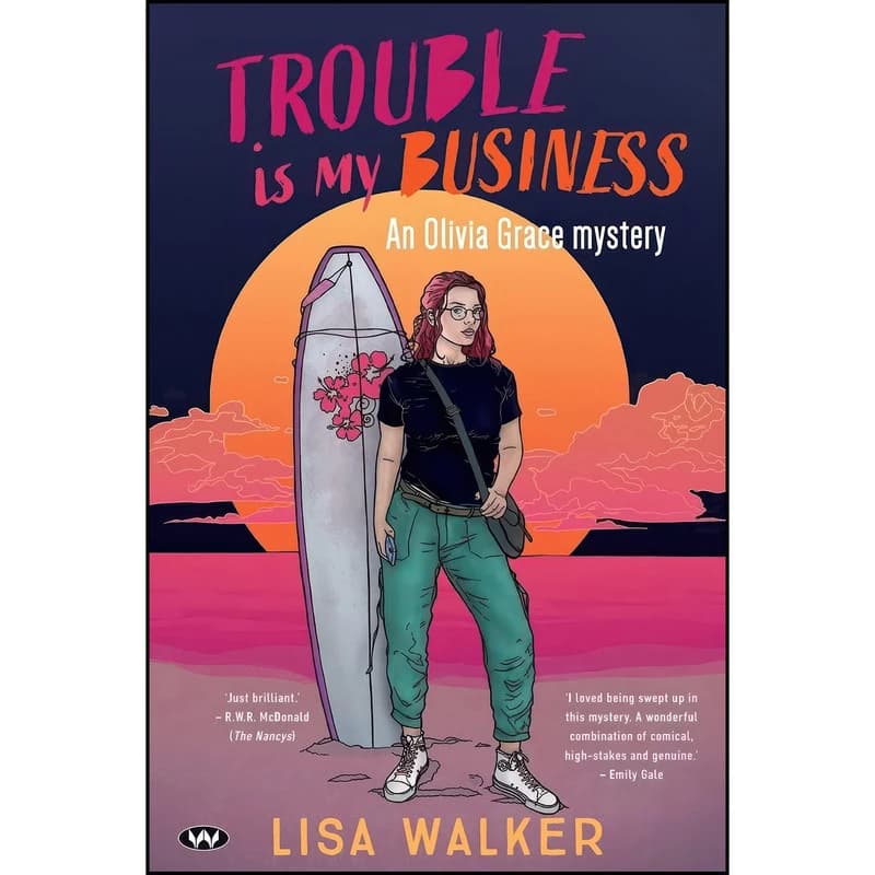 کتاب Trouble is my Business اثر Lisa Walker انتشارات Wakefield Press