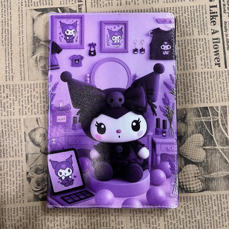 کیف طرح دار تبلت Tab A9+ (2023) 11 inch SM-X215 طرح کرومی