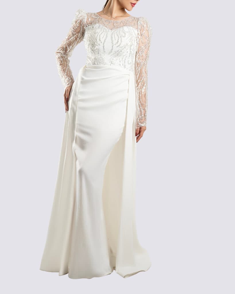 پیراهن فرمالیته فایو مدل الارا