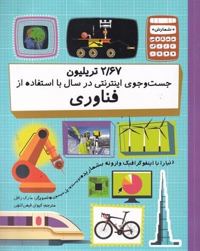 کتاب 2-67 تریلیون جست وجوی اینترنتی در سال با استفاده از فناوری نشر فاطمی