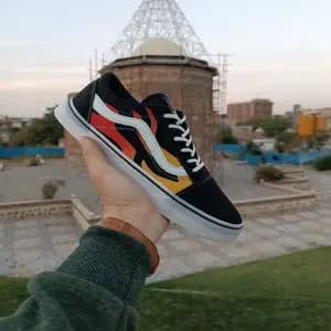 کتونی ونس اولداسکول آتشین مردانه