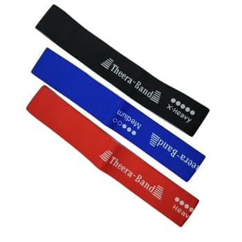 کش مینی لوپ پارچه ای سه تایی در سه مقاومت مختلف