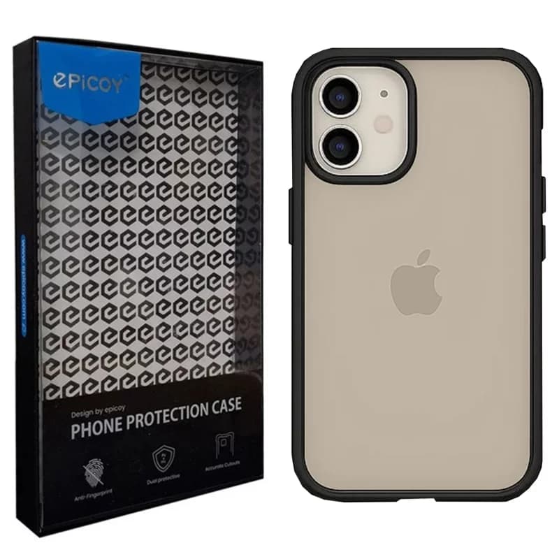 کاور گوشی اپل iPhone 12 اپیکوی مدل Tpu Frame Matte