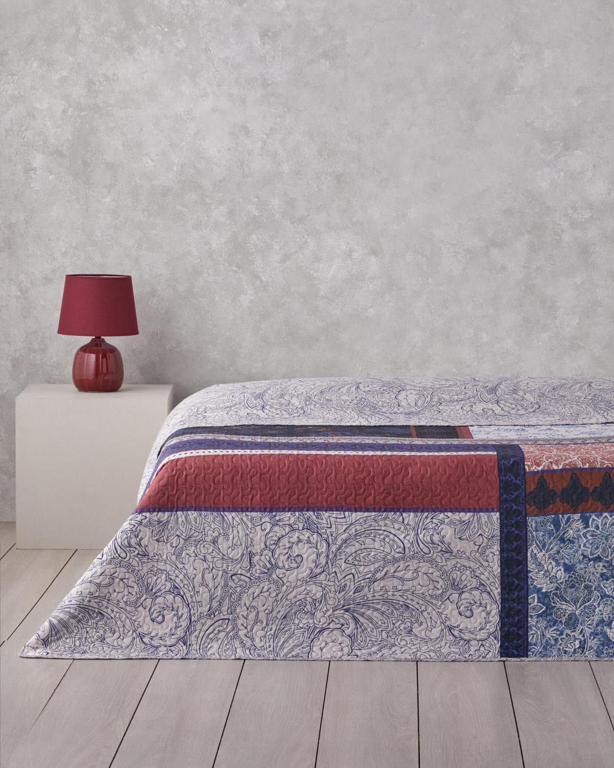 روتختی انگلیش هوم طرح Flora Drape دونفره ۱ تکه