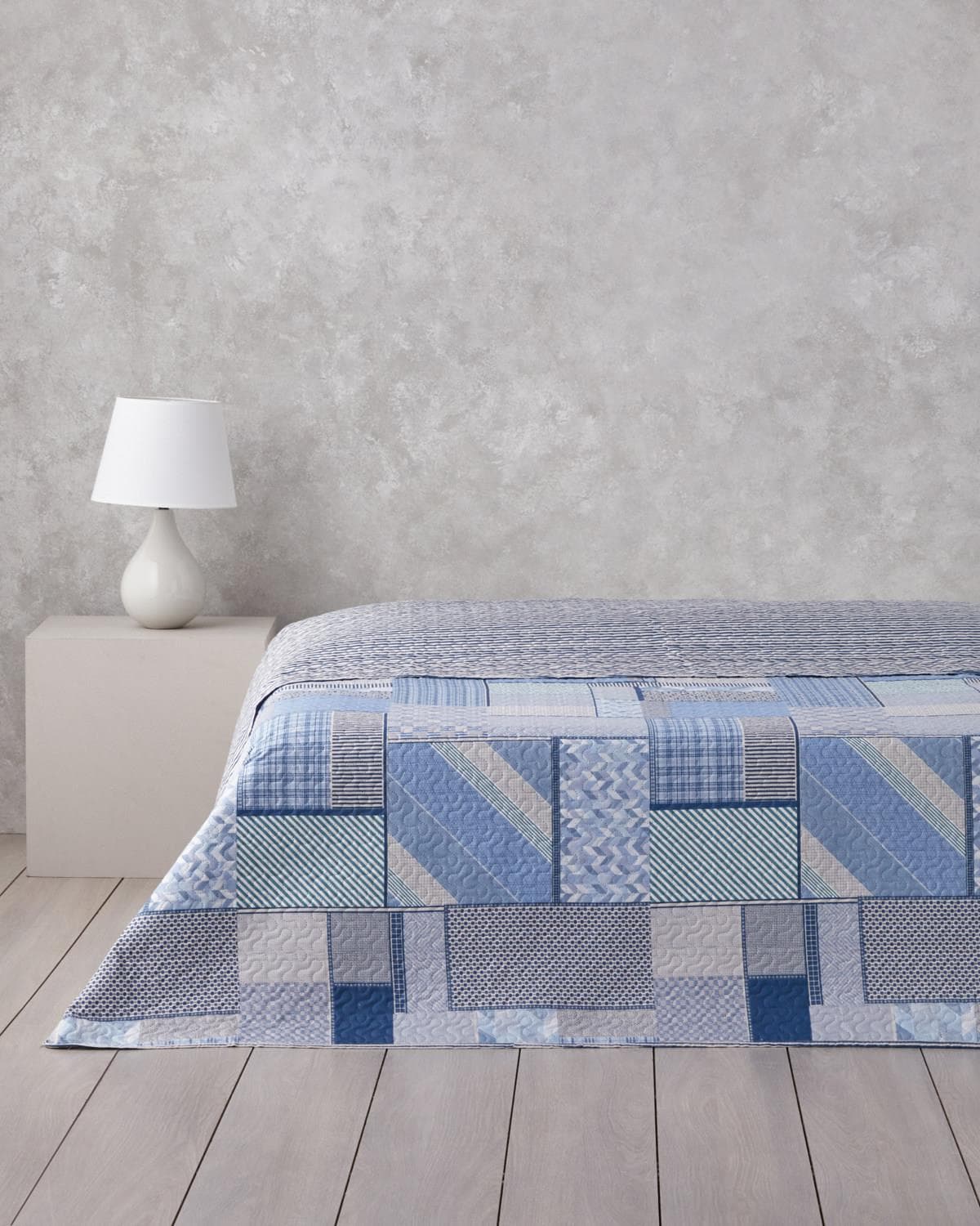 روتختی انگلیش هوم طرح Patch Mosaic دونفره ۱ تکه