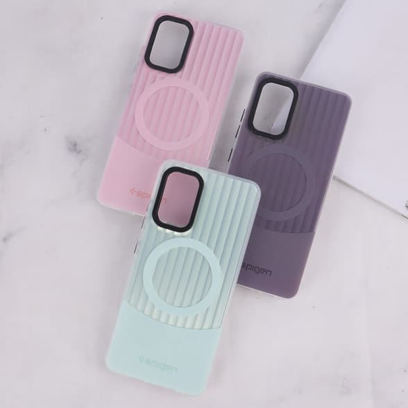 قاب Spigen 3D طرح مگ سیف Samsung A32 4G