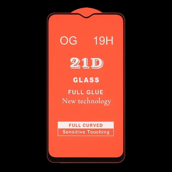 محافظ صفحه نمایش فول 21D شیائومی REDMI 9A مدل فول 21D