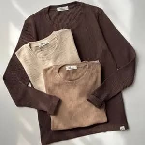 بلوز یقه گرد کبریتی