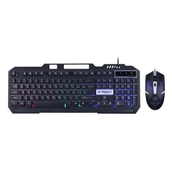کیبورد و ماوس باسیم گیمینگ ایکس پی پروداکت مدل 11400N