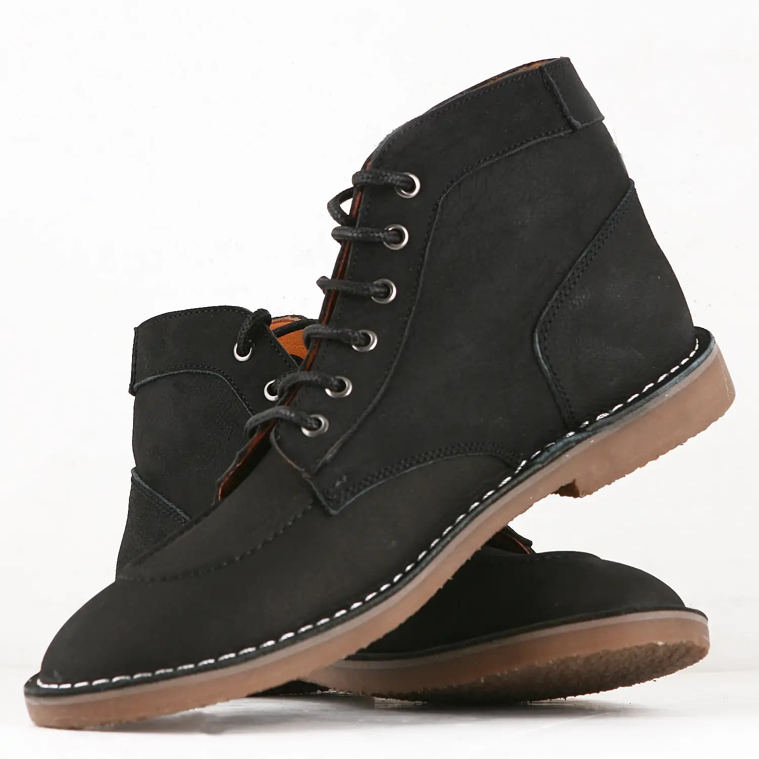 نیم بوت مردانه چرم یلسان مدل اریس کد 510-HRSG