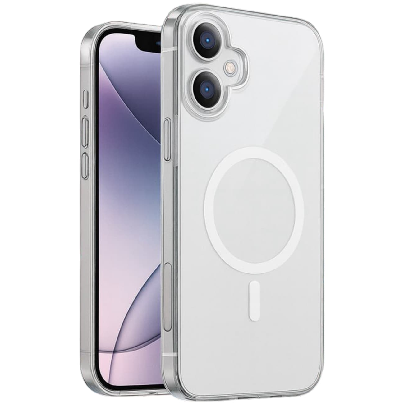 قاب مگسیف آیفون 17 گرینلاین Green Lion GNMCRYC17CL ژلهای شفاف