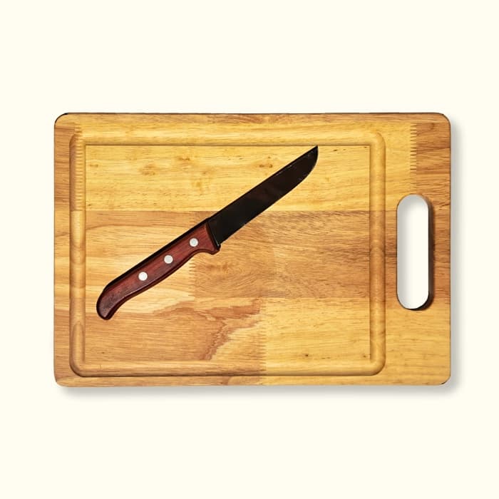 تخته گوشت چوبی رابر طرح مستطیل
