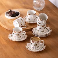 ست قهوه خوری ۶ نفره امسان Atlıkarınca حجم 80 میلی